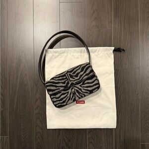 STAUD Zebra Print Bag 🦓